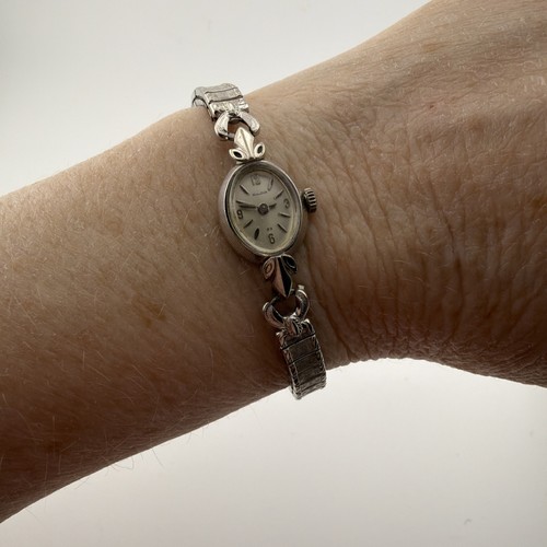 Ladies 10k white gold filled - white,