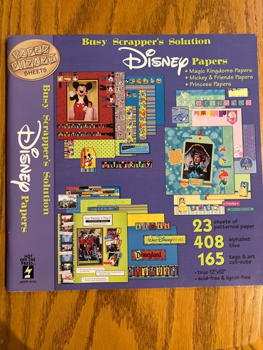 Disney papers busy - disney,