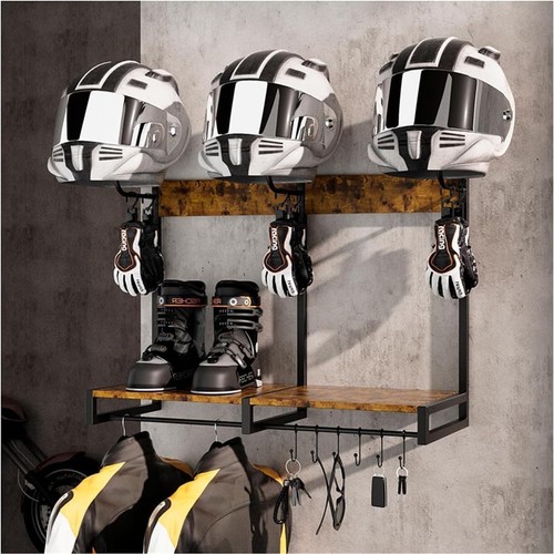 Helmet holder wall - holder, solid
