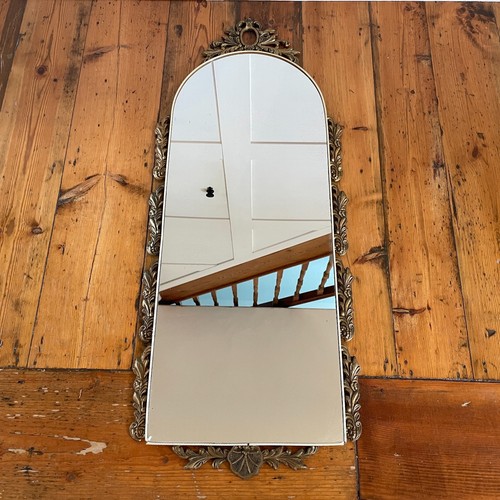 Vintage brass rococo wall - brass,