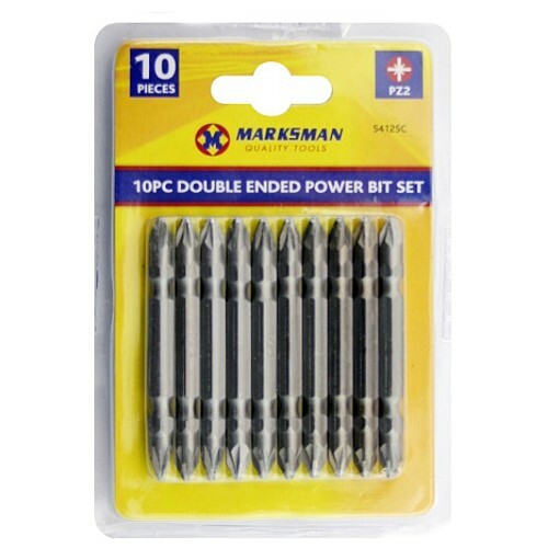 10pc double ended power bit - 10pc,