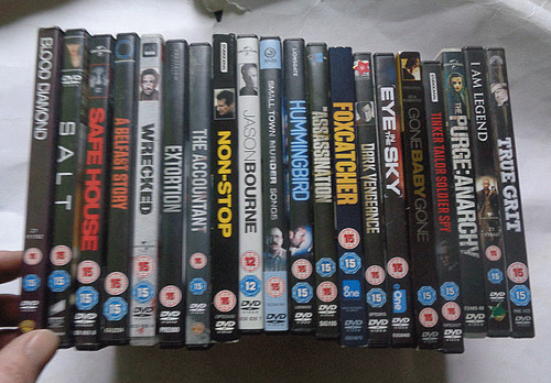 Action dvds films - 40, dvds: