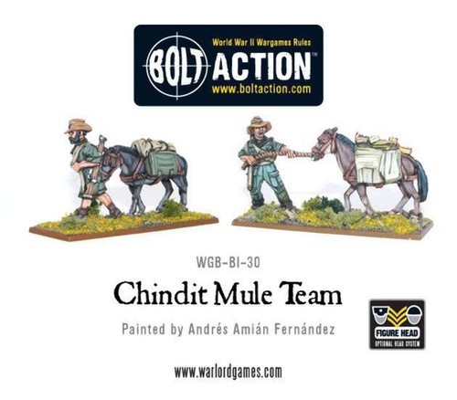 Bolt action chindit mule - action,
