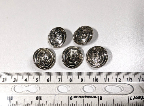 New silver metal sailor - new,