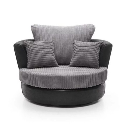 Corner sofa jumbo cord faux - cord,,