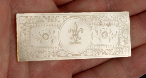 Antique chinese gaming counter - gaming,