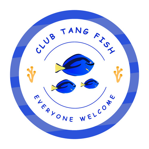 Club tang fish - club,