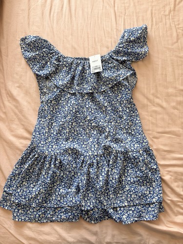 Next girls blue white floral - next,