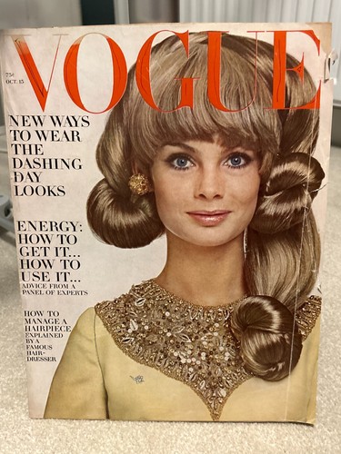 Vintage vogue magazine oct - us,