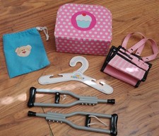 Build bear bags - x2, suitcase