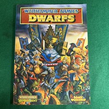 Warhammer Dwarfs Army Book 4th