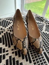 Unisa Leather Snakeskin Print