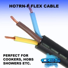 3Core X 6mm Rubber Cable Flex