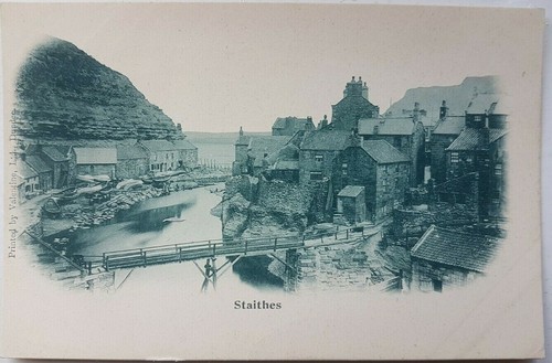 Staithes printed by - printed,