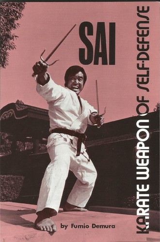 Sai karate weapon of - sai:,
