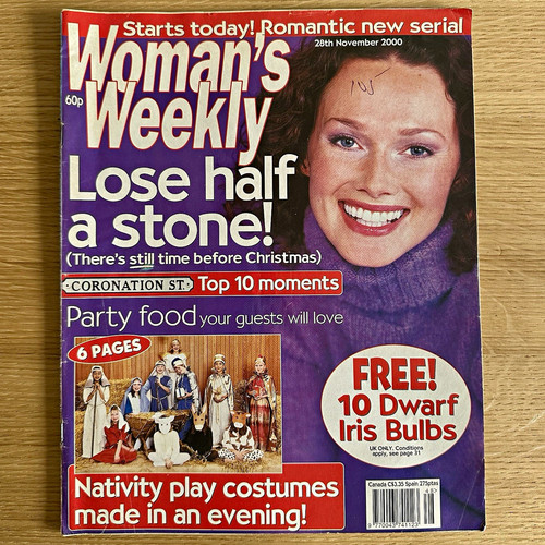Woman weekly magazine 28th - weekly,