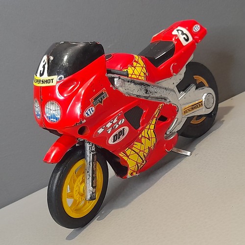 Vintage toy motorcycle pressed - toy,