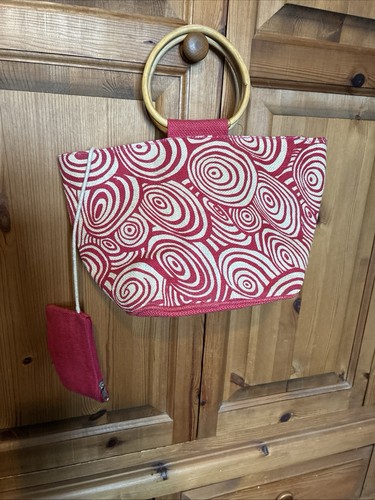 Canvas wooden handles - wooden, zip