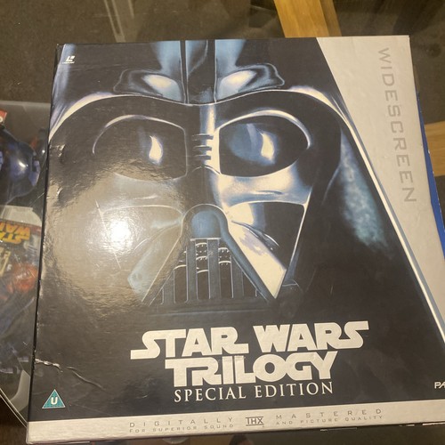Star wars trilogy laserdisc - star,