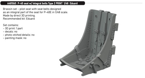 Eduard brassin 6481065 48 - eduard, 1:48