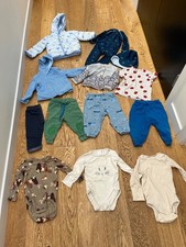 Baby boy clothing bundle, 9-12 months. (13 items)