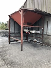 vibrating Bagging Sand Hopper Aggregate Logs Wood chips Waste Disposal Coal