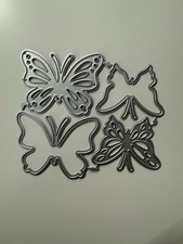Layered butterfly die cutting - layered,
