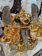 XL Crushed Diamond GOLD Stitch