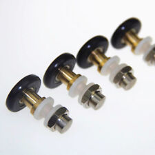 4Pcs Shower Screen Door Runners Rollers Wheels Replacement Parts 25mm