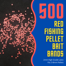 500 x RED Match Fishing Carp
