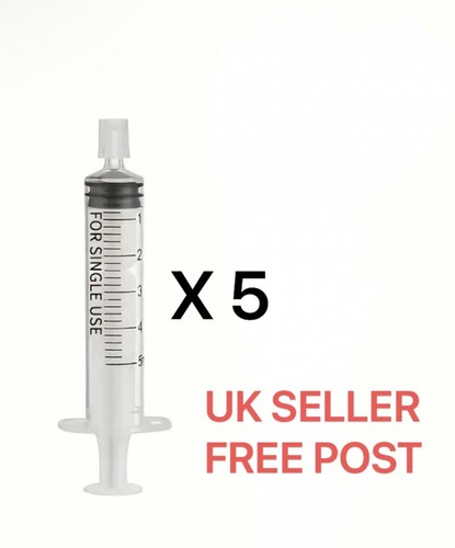 5pcs plastic syringe - plastic,
