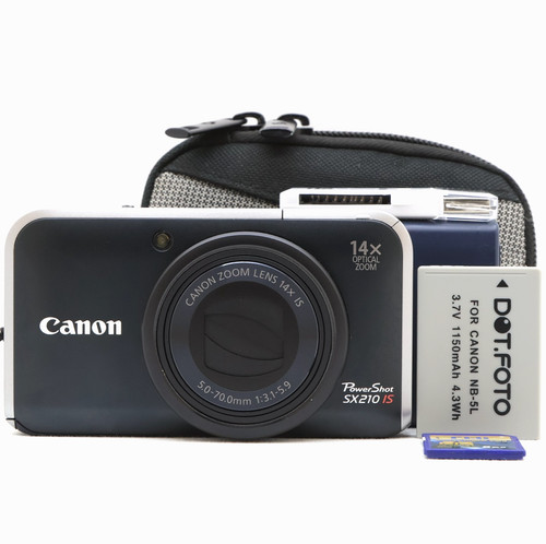 Canon powershot sx210 - canon,