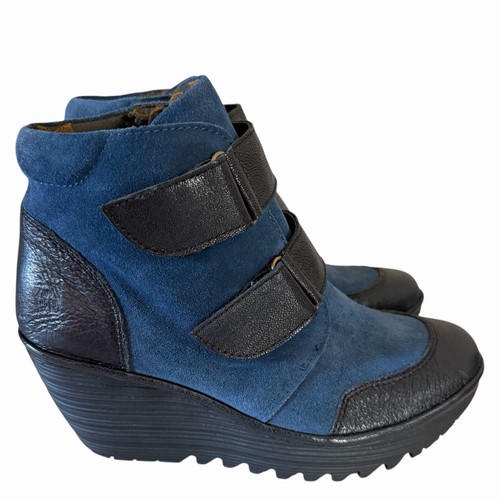 Fly london yugo wedge - london, ankle