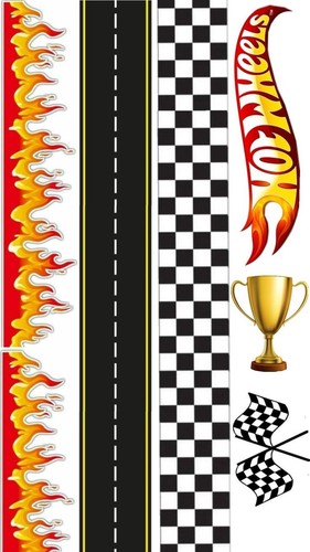 Hot wheels race flag - wheels,