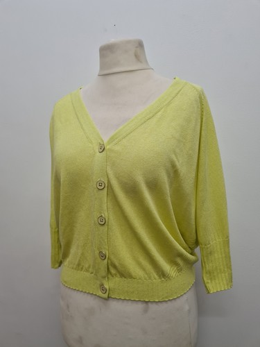 Per una cardigan yellow - per,