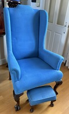 Antique Victorian Wing Back