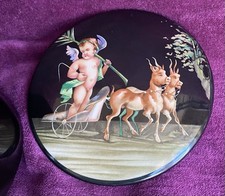 Villeroy & Boch Rago Giavanni Pompei Black Ceramic Trinket Dish With Lid