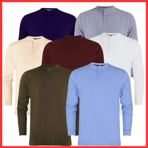 Mens henley shirt - mens, long