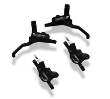 Tektro Gemini HD-M520 Hydraulic Disc Brake Set - Black - Choose Hose Length
