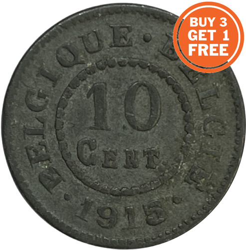 Belgian cent german - 10, cent-german
