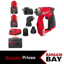 Milwaukee M12FDDXKIT-202X 12V 2x2.0Ah M12 FUEL 4in1 Drill Driver Kit