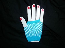 SALE REDUCED TO CLEAR Fishnet Fingerless Gloves 80's Hen Nights