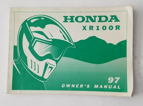 1997 honda xr100r - xr100r,
