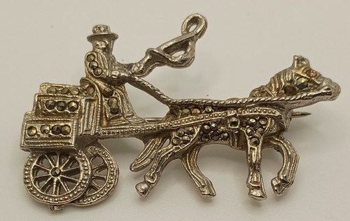 Vintage silver tone and - silver,