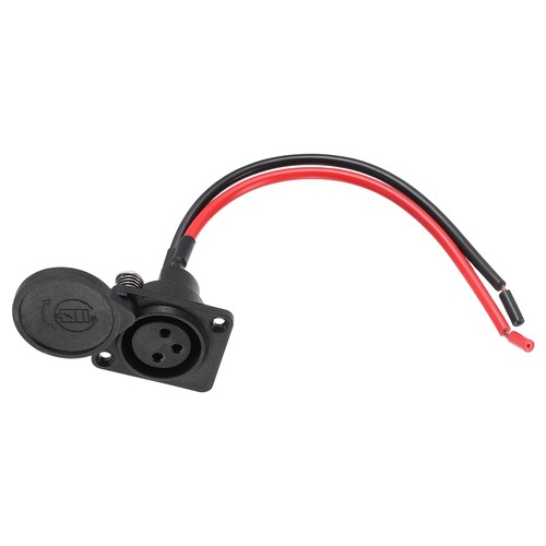 Xlr charging port socket 3 - xlr, socket,