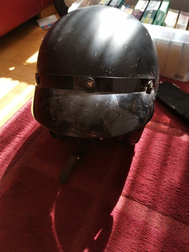 Crash helmet black used - crash,