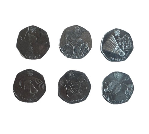 2012 olympics50p set - olympics50p,
