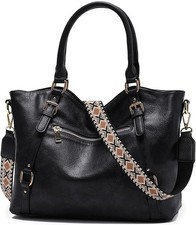 Chase Chic Vegan Leather Hobo
