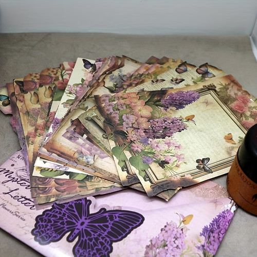 Shabby chic vintage scrapbook - vintage,