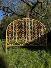 Vintage bamboo rattan - rattan, heart